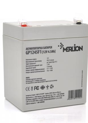 Акумуляторна батарея Merlion AGM GP1245F1 12V 4.5 Ah