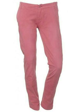 Новые женские брюки superdry soft pink skinny sweet chino gs7e...