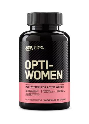 Витамины и минералы Optimum Opti-Women, 120 капсул