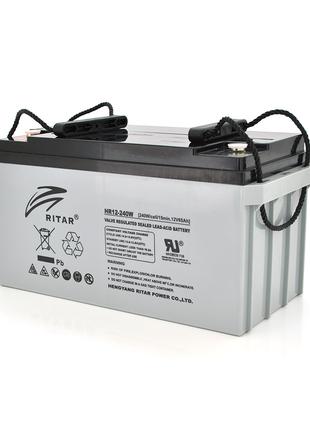Аккумуляторная батарея AGM RITAR HR12240W, Gray Case, 12V 65.0...