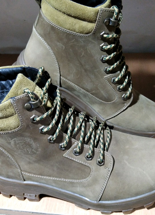 Мужские кожаные ботинки мужская обувь зимняя обувь