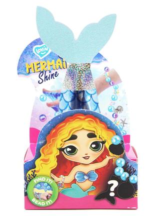Іграшка-антистрес із браслетом "Mermaid Shine Blue"