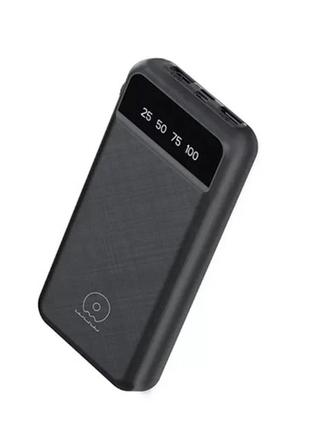 Портативна Батарея Power Bank WUW Y111 20000 mAh чорний