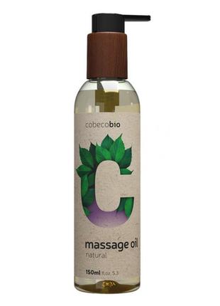 Натуральное массажное масло Cobeco Bio Natural Massage Oil 18+