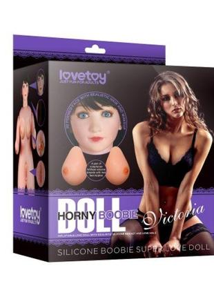 Силиконовая секс-кукла брюнетка Boobie Super Love Doll Брюнетк...