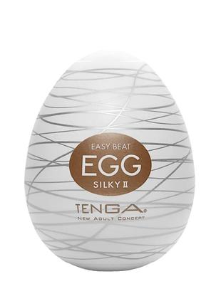 Мастурбатор яйцо TENGA EGG SILKY II 18+
