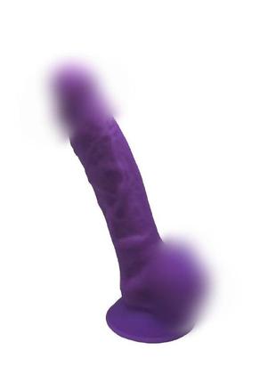 Фаллоимитатор SilexD Johnny Purple (MODEL 1 size 7in), двухсло...