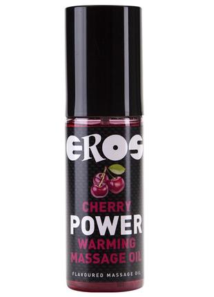Массажное масло - Cherry Power Warming Massage Oil, 100 ml 18+