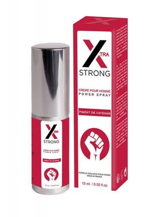 Стимулирующий спрей X-strong penis power spray, 15мл 18+