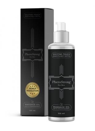 Массажное масло с феромонами PheroStrong for Men Massage Oil 18+