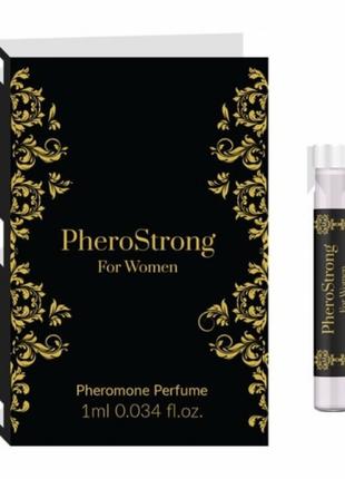 Духи с феромонами PheroStrong pheromone for Women, 1мл 18+