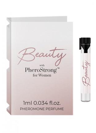 Духи с феромонами PheroStrong pheromone Beauty for Women, 1мл 18+