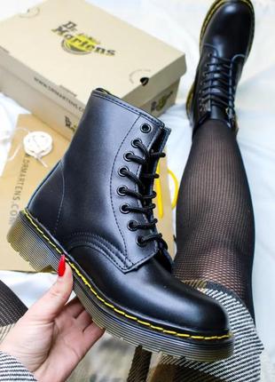 Ботинки унисекс в стилі dr martens/ сезон зима осень сапоги уг...