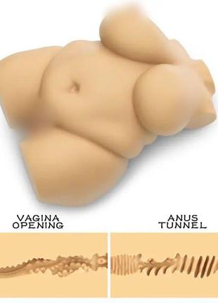 Жіночий торс із вагіною та грудьми Streetgirls No7 18+