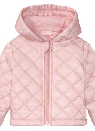 Дитяча куртка для дівчинки lupilu, розмір 62, світло рожевий