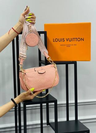 Сумочка женская Louis Vuitton Multi Pochette 3в1 Клатч Сумка Л...