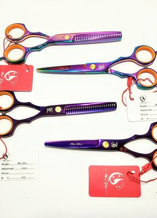 Набор парикмахерских ножниц для стрижки волос