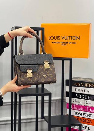 Сумка коричневая женская Louis Vuitton Сумка Луи Витон Люкс ка...