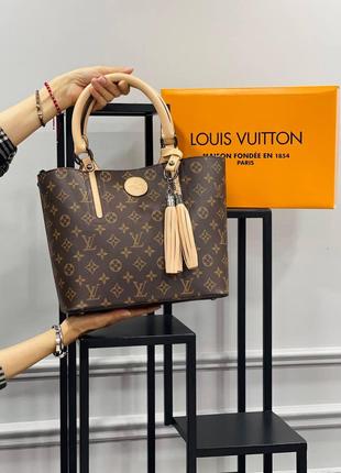 Сумка коричневая женская Louis Vuitton Сумка Луи Витон Кросс-б...