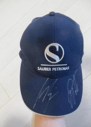 Винтажная кепка sauber petronas f1 team formula one 1 racing hat