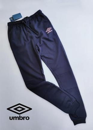 Теплые зимние спортивные штаны на флисе с начесом umbro 152, 1...