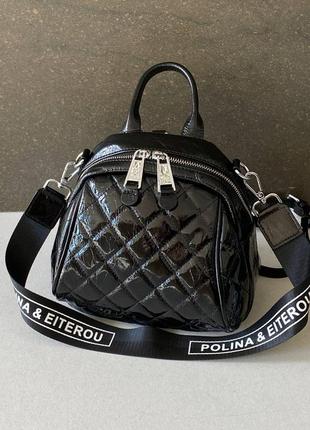 Женский рюкзак-сумка polina&eiterou