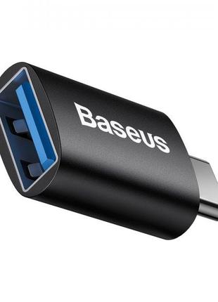Адаптер Baseus Ingenuity Series Mini OTG Adaptor Type-C to USB...