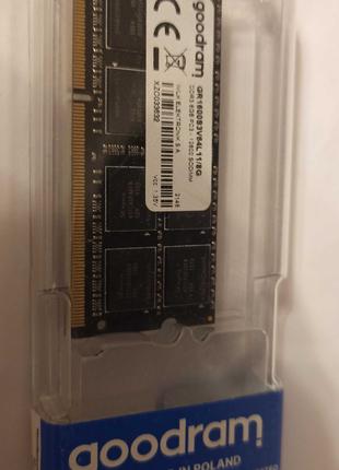 Модуль памяти SO-DIMM GoodRam DDR3 8GB 1600MHz (GR1600S3V64L11...