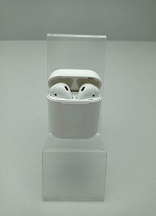 Наушники Bluetooth-гарнитура Б/У Apple AirPods 2 (A1602)