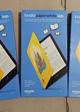Электронная книга Kindle Paperwhite Kids, 16 ГБ, 11-го поколения.