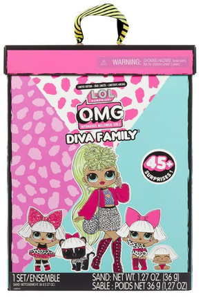 Набор кукол l.o.l. семья от бренда lol surprise из серии omg. ...