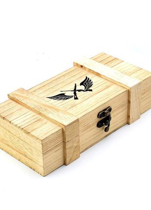 Деревянный ящик военный сувенирный, для сувенирного оружия PUB...