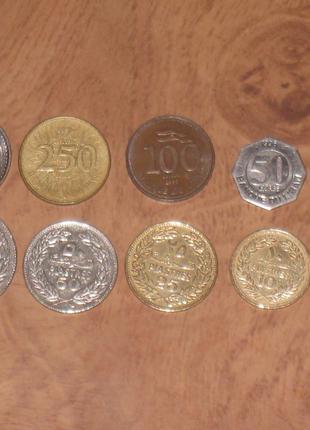 Монеты Ливана - 10 шт.