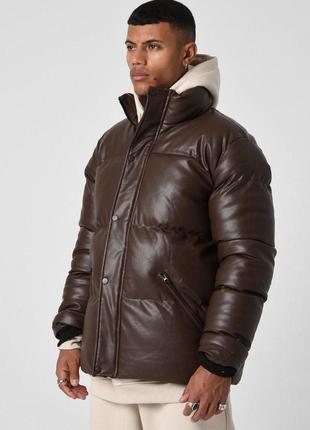 Куртка мужская зимняя vamos skin коричневый