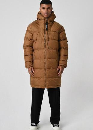 Куртка парка мужская vamos коричневый