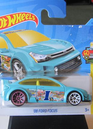 Машинка Хот Вилс Hot Wheels 08 FORD FOCUS