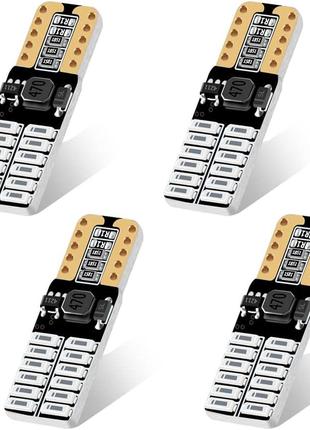 6шт T10 W5W 168 194 501 Клиновые светодиодные лампы Супер ярко...