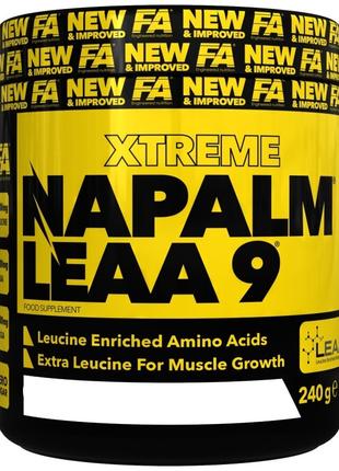 Аминокислота Fitness Authority LEAA9, 240 грамм Красный апельсин
