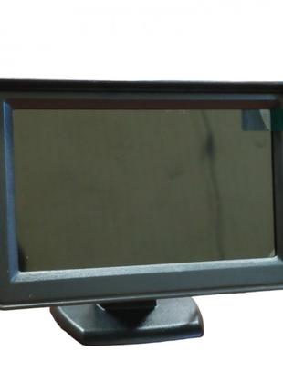 Монитор автомобильный UKC TFT LCD 4,3" для двух камер X43