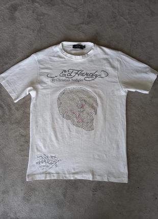 Брендова футболка ed hardy