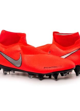 Бутси Nike PHANTOM VSN ELITE DF SG-PRO AC Жовтогарячий 40 (AO3...