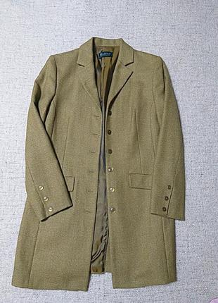 Шерстяной пиджак на шёлковой подкладке италия 36-38