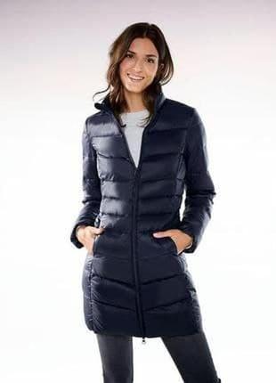 Демусезонная куртка пальто esmara s (36), удлиненная термокуртка