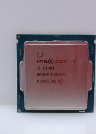 Процессор Intel Core i3-6100T (3.20GHz/3MB/8GT, s1151, tray, б/у)