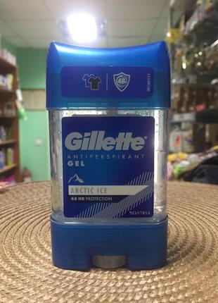 Гелевий дезодорант-антиперспірант Gillette ARCTIC ICE, 70 мл