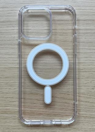 Чехол для iPhone 15 Pro Max прозрачный противоударный Clear Ca...