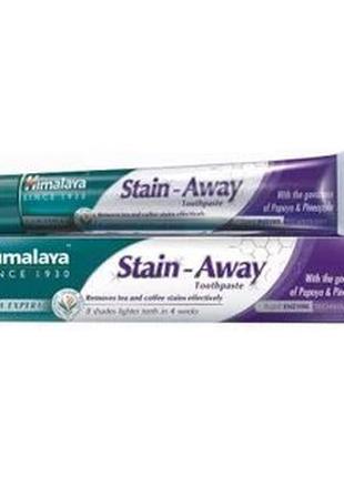 Отбеливающая зубная паста Himalaya Herbals Stain-Away Toothpas...