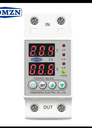 Реле напруги TOMZN TOVPD1-60-EC 220V 40А