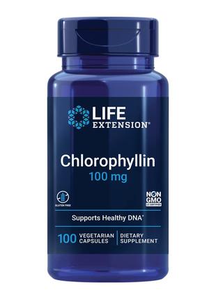 Хлорофиллин Life Extension Chlorophyllin 100 mg 100 Vegetarian...