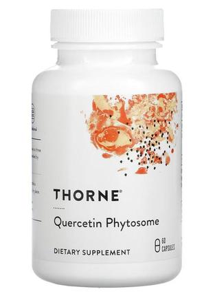Натуральная добавка Thorne Quercetin Phytosome, 60 капсул